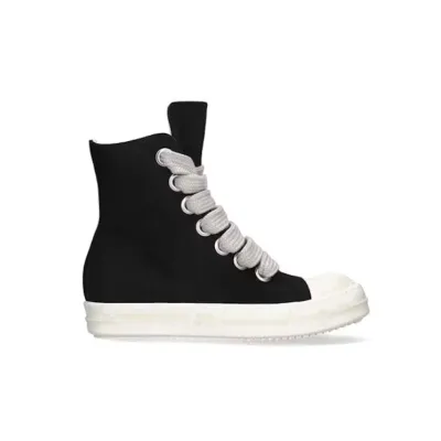 Replica Rick Owens DRKSHDW Jumbo Lace High Black 01