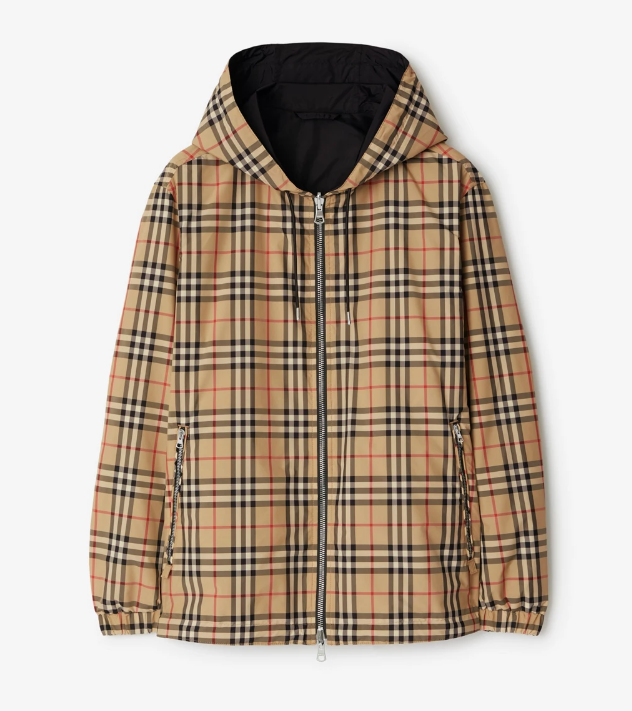 Reversible Check Jacket