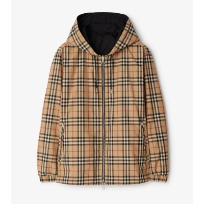 Reversible Check Jacket 01