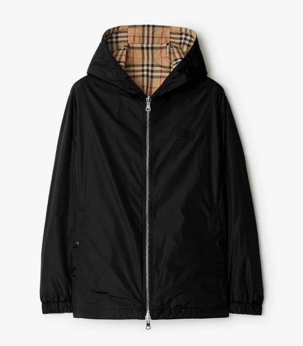 Reversible Check Jacket
