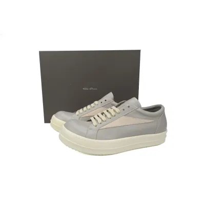 Replica Rick Owens Lido Vintage Leather Sneakers 02