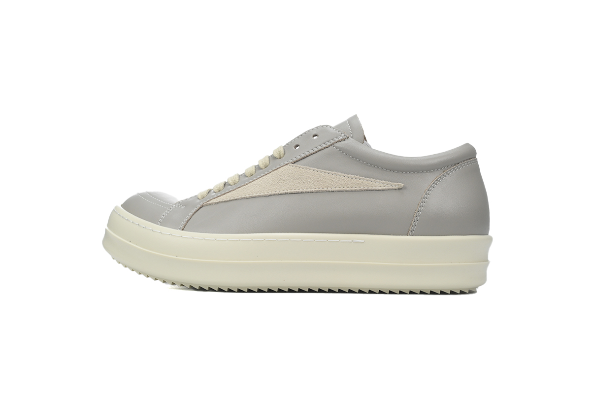 LJR Rick Owens Lido Vintage Leather Sneakers