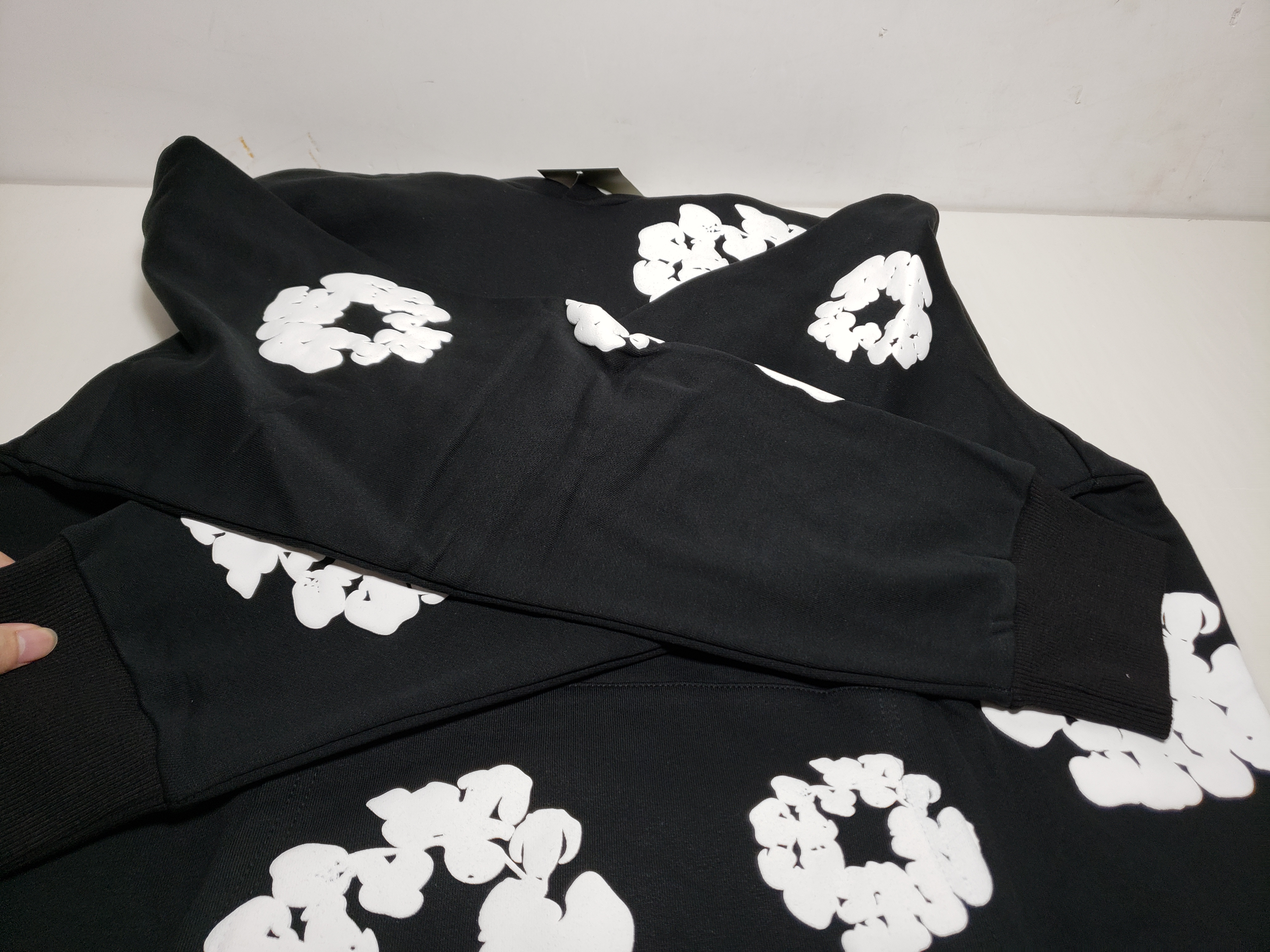 Denim Tears  hoodie black