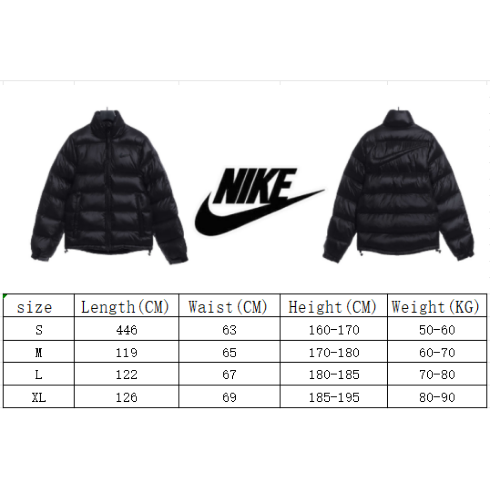 PKGoden NOCTA Sunset Puffer Jacket Black