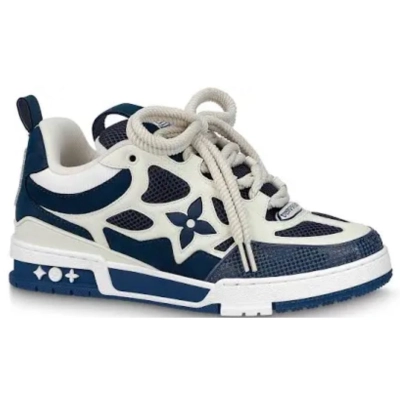LJR Louis Vuitton LV Skate Sneaker Marine White 01