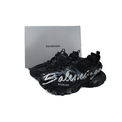 PK Balenciaga 3rd Track Sneaker White Graffi 542436 WTRHW 1090 02