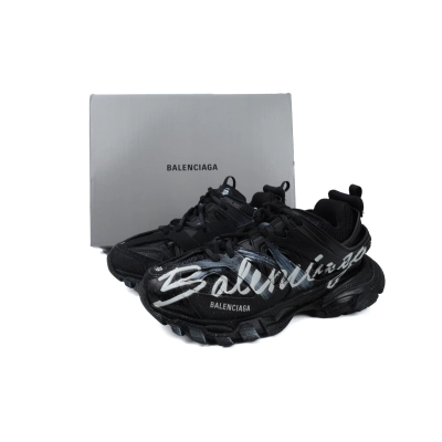 Balenciaga 3rd Track Sneaker White Graffi 542436 WTRHW 1090 02