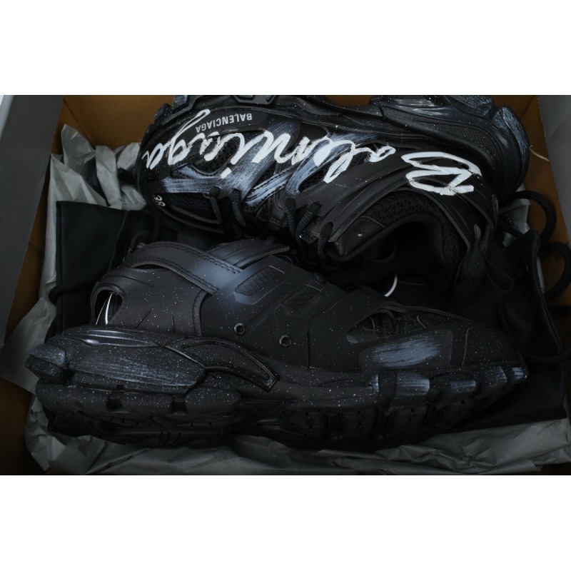PK Balenciaga 3rd Track Sneaker White Graffi 542436 WTRHW 1090