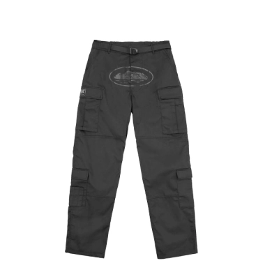 Corteiz Guerillaz* Cargos 'Triple Black' 01