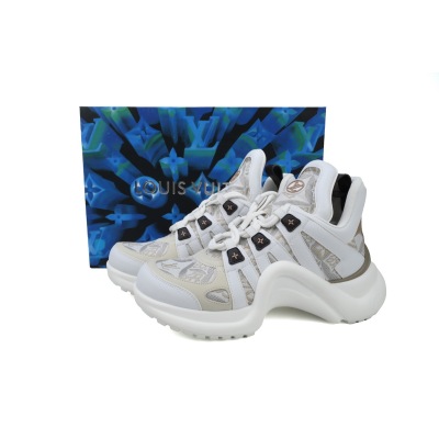 Louis Vuitton Archlight Sneaker White card cloth 02