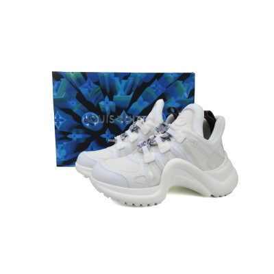 Louis Vuitton Archlight Sneakers All White 02