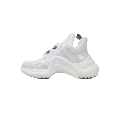 Louis Vuitton Archlight Sneakers All White 01
