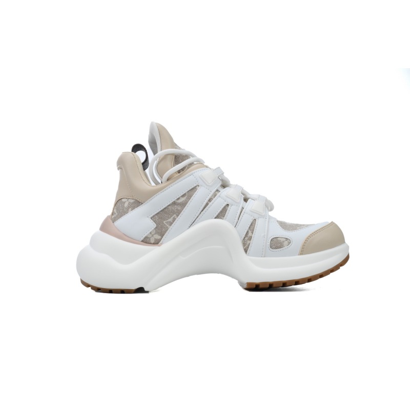 PK Louis Vuitton Archlight Sneakers Beige white
