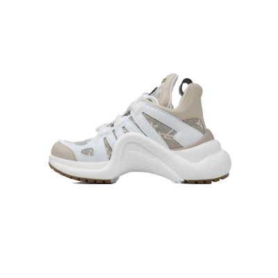 Louis Vuitton Archlight Sneakers Beige white 01