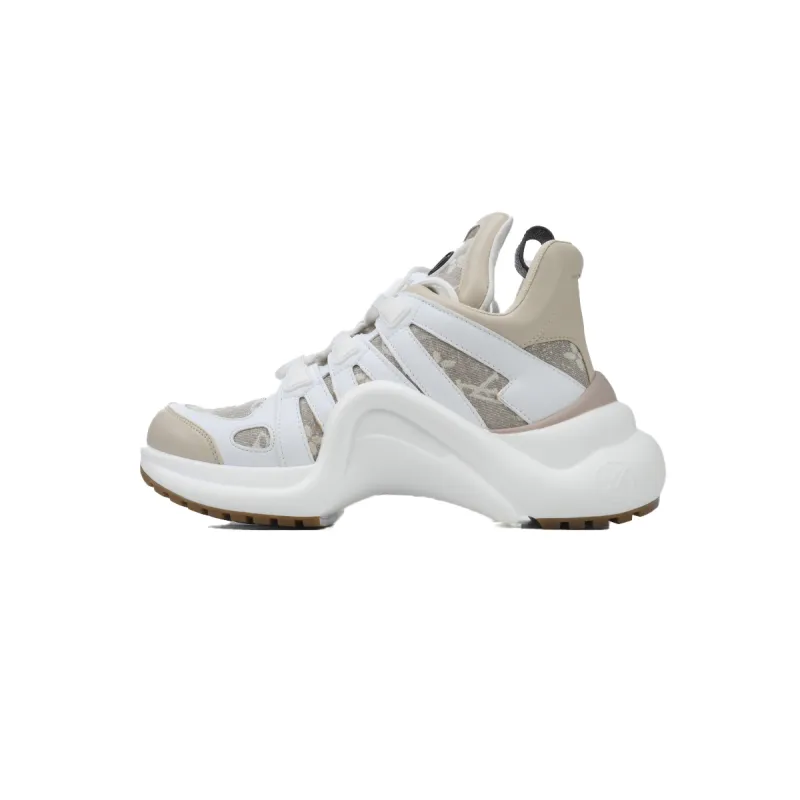 Louis Vuitton Archlight Sneakers Beige white