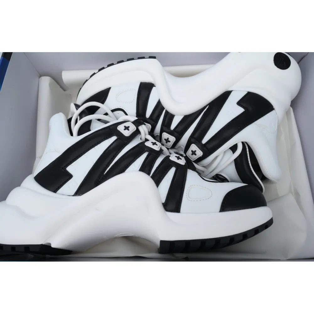 Louis Vuitton Archlight Sneakers Black and white stripes
