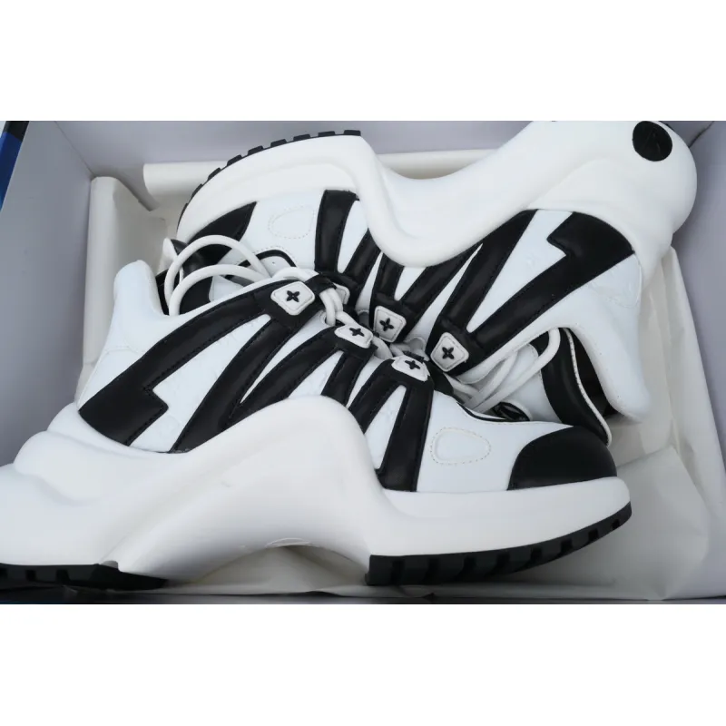 Louis Vuitton Archlight Sneakers Black and white stripes