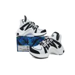Louis Vuitton Archlight Sneakers Black and white stripes
