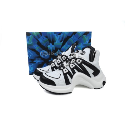 Louis Vuitton Archlight Sneakers Black and white stripes 02