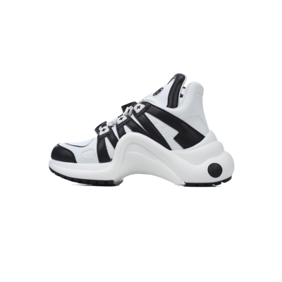 Louis Vuitton Archlight Sneakers Black and white stripes 01
