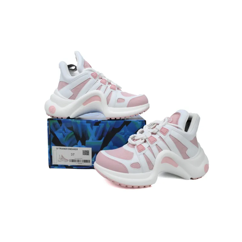 Louis Vuitton Archlight Sneakers Cherry blossom pink white