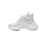 PK Louis Vuitton Archlight Sneakers Printed all white