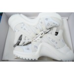 PK Louis Vuitton Archlight Sneakers Printed all white
