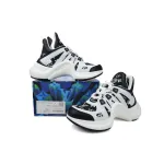 Louis Vuitton Archlight Sneakers White and black cloth