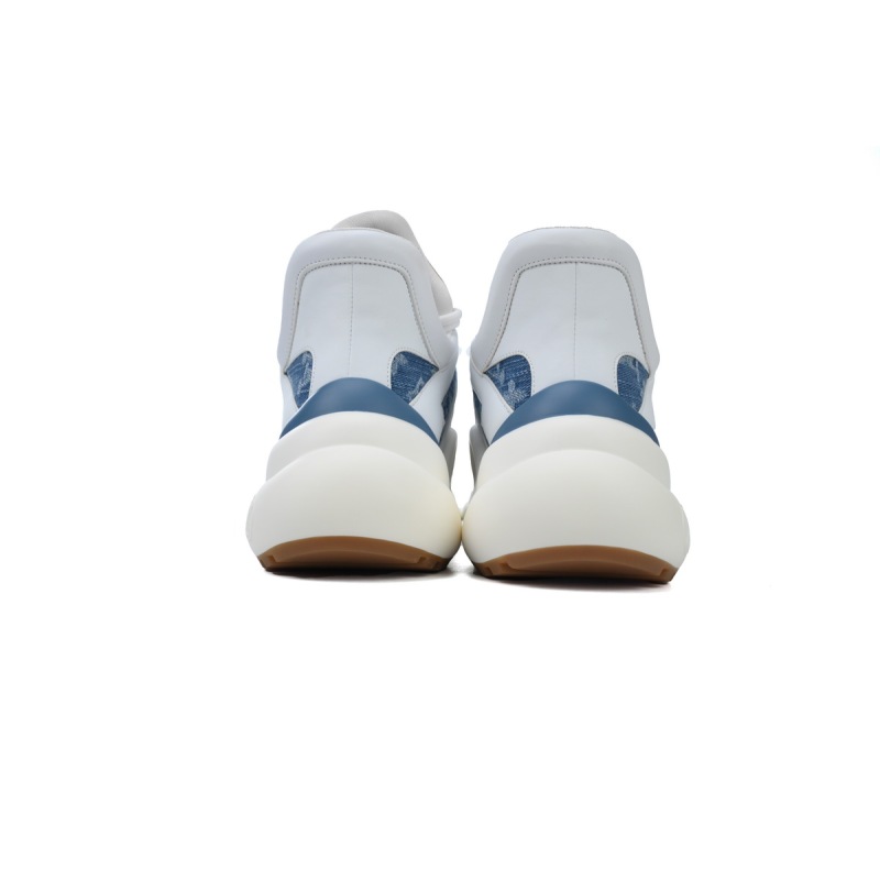 PK Louis Vuitton Archlight Sneakers White and Blue Cowboy