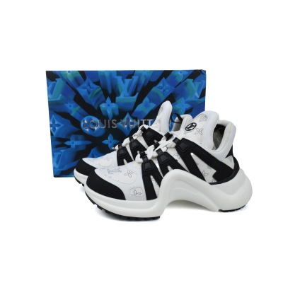Louis Vuitton Archlight Sneakers White Black 2 02