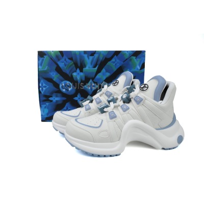 Louis Vuitton Archlight Sneakers White Blue 02