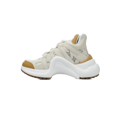 Louis Vuitton Archlight Sneakers White brown 01