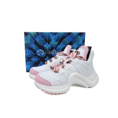 Louis Vuitton Archlight Sneakers White Pink 2 02