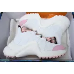 Louis Vuitton Archlight Sneakers White Pink 2