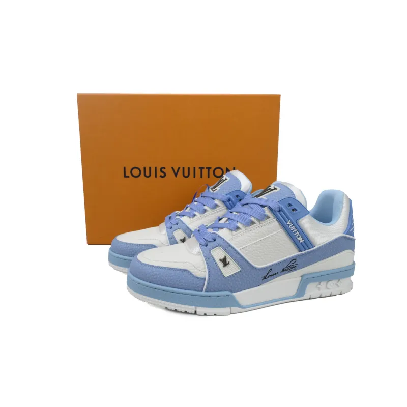 LOUIS VUITTON Trainer Blue