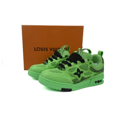 LOUIS VUITTON Trainer Skate Green 02