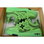 LOUIS VUITTON Trainer Skate Green