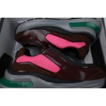 PK Prada Sneakers Black Wine Red