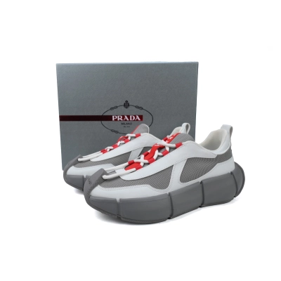 Prada Sneakers Grey White 02