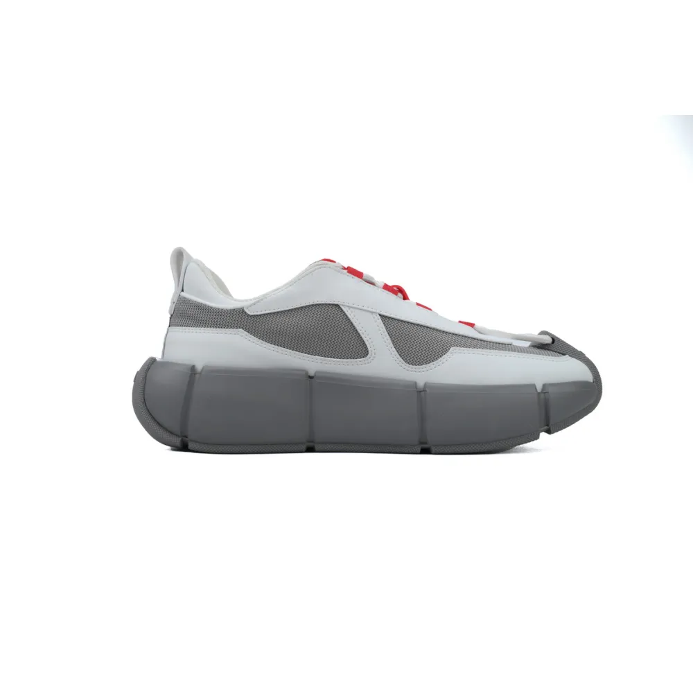 Prada Sneakers Grey White