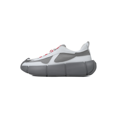 PK Prada Sneakers Grey White 01