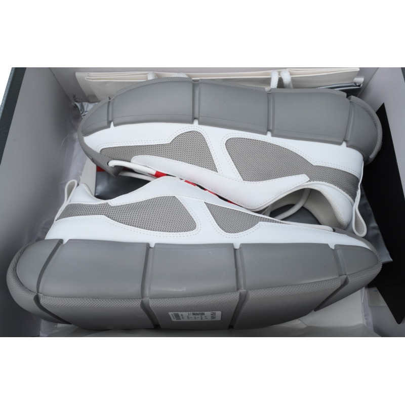 PK Prada Sneakers Grey White