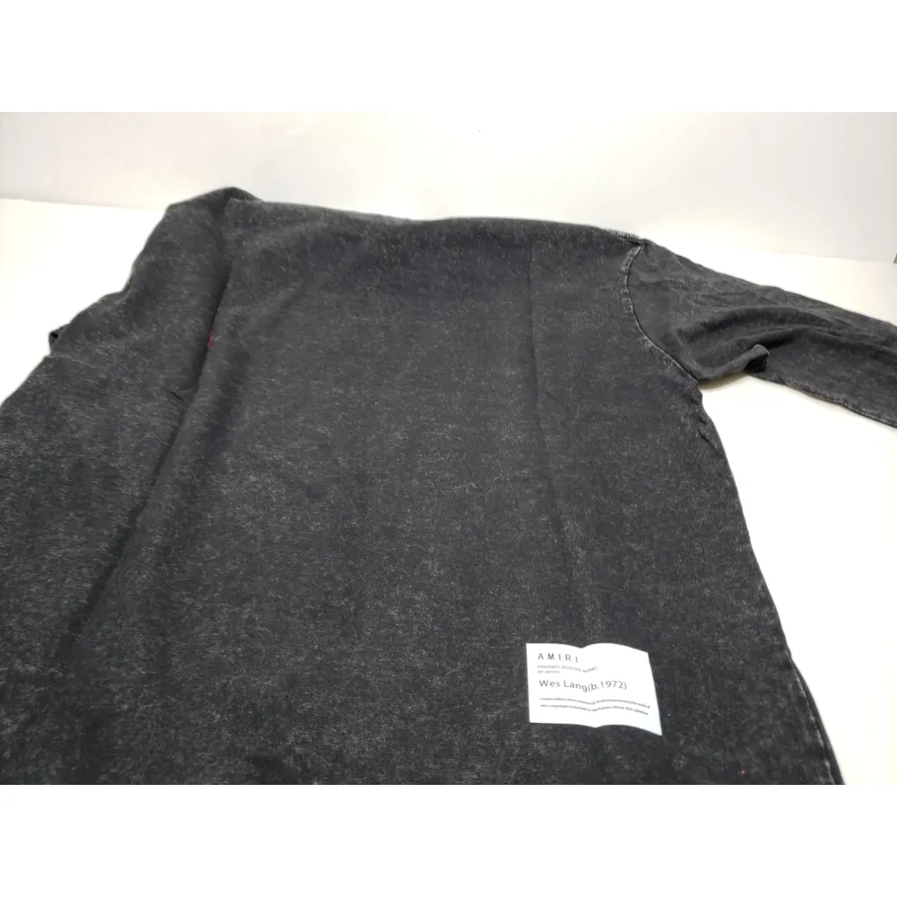 Amiri Hoodie Black, sytZJCH071