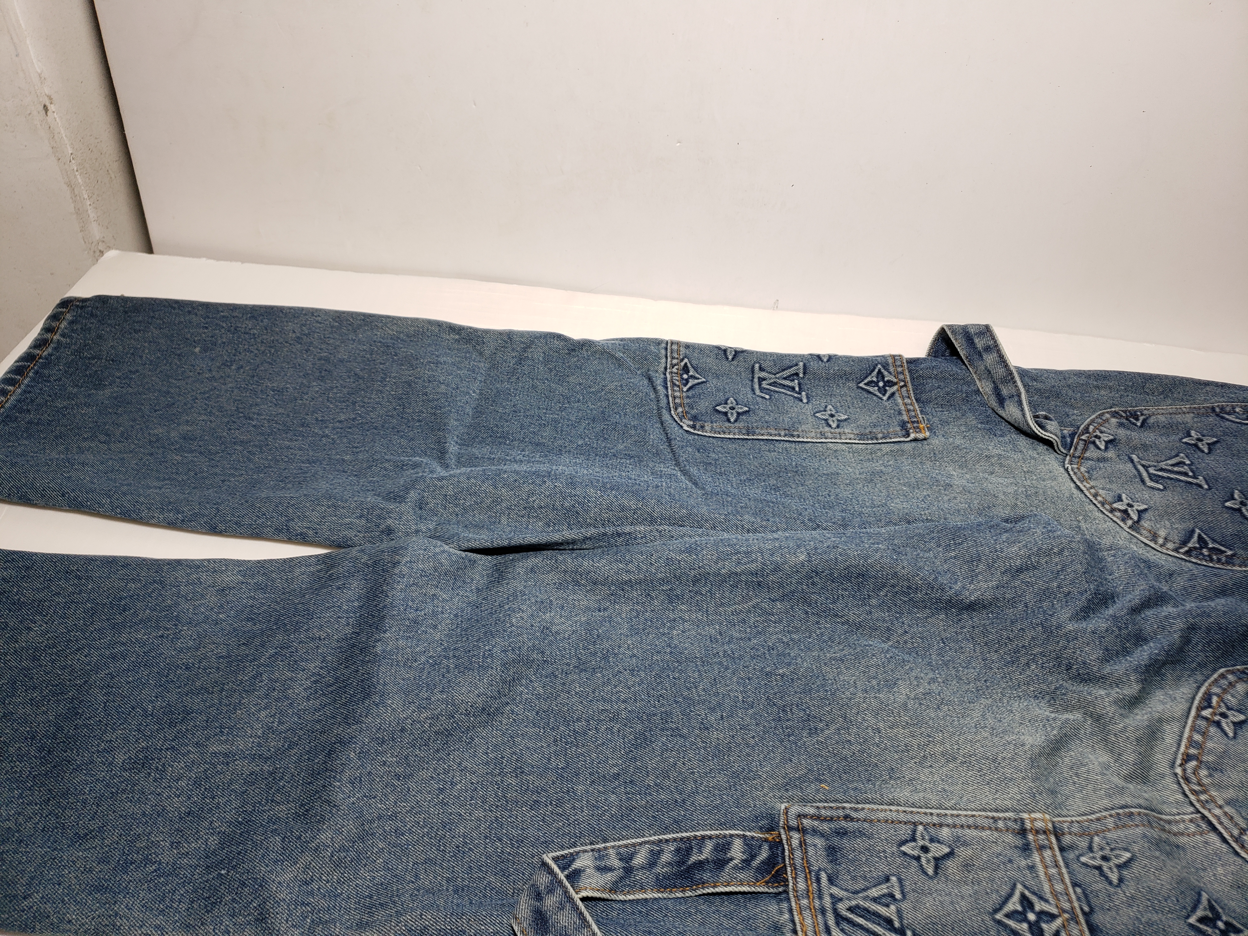Replica Louis Vuitton Denim Carpenter Jean