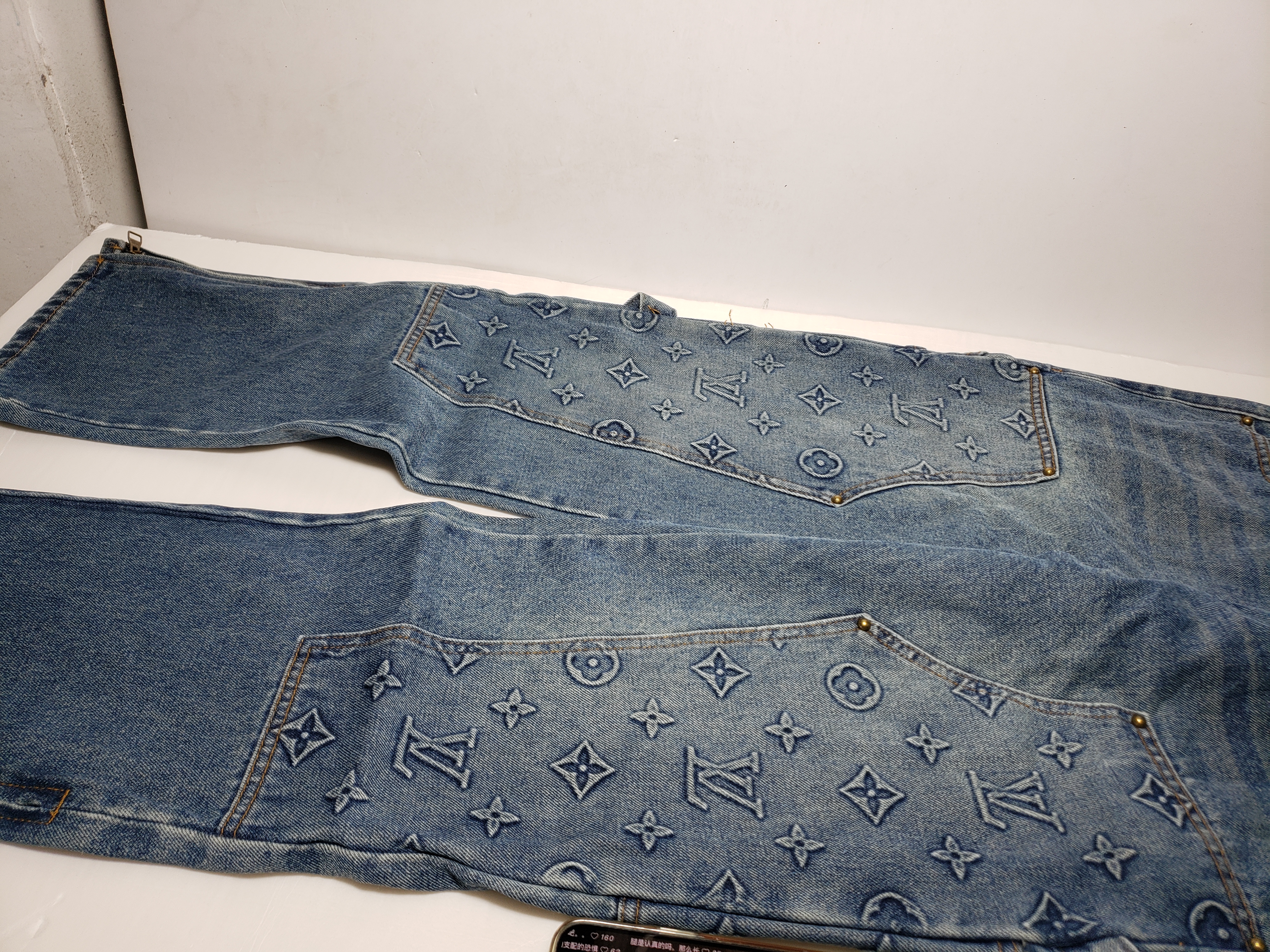 Replica Louis Vuitton Denim Carpenter Jean