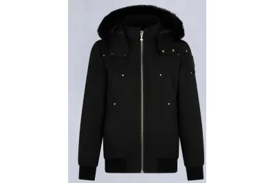 Moose Knuckles Down-Filled Bomber Jacket 01