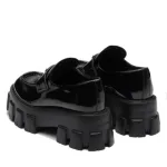 PRADA Moonlith Patent Leather Loafers