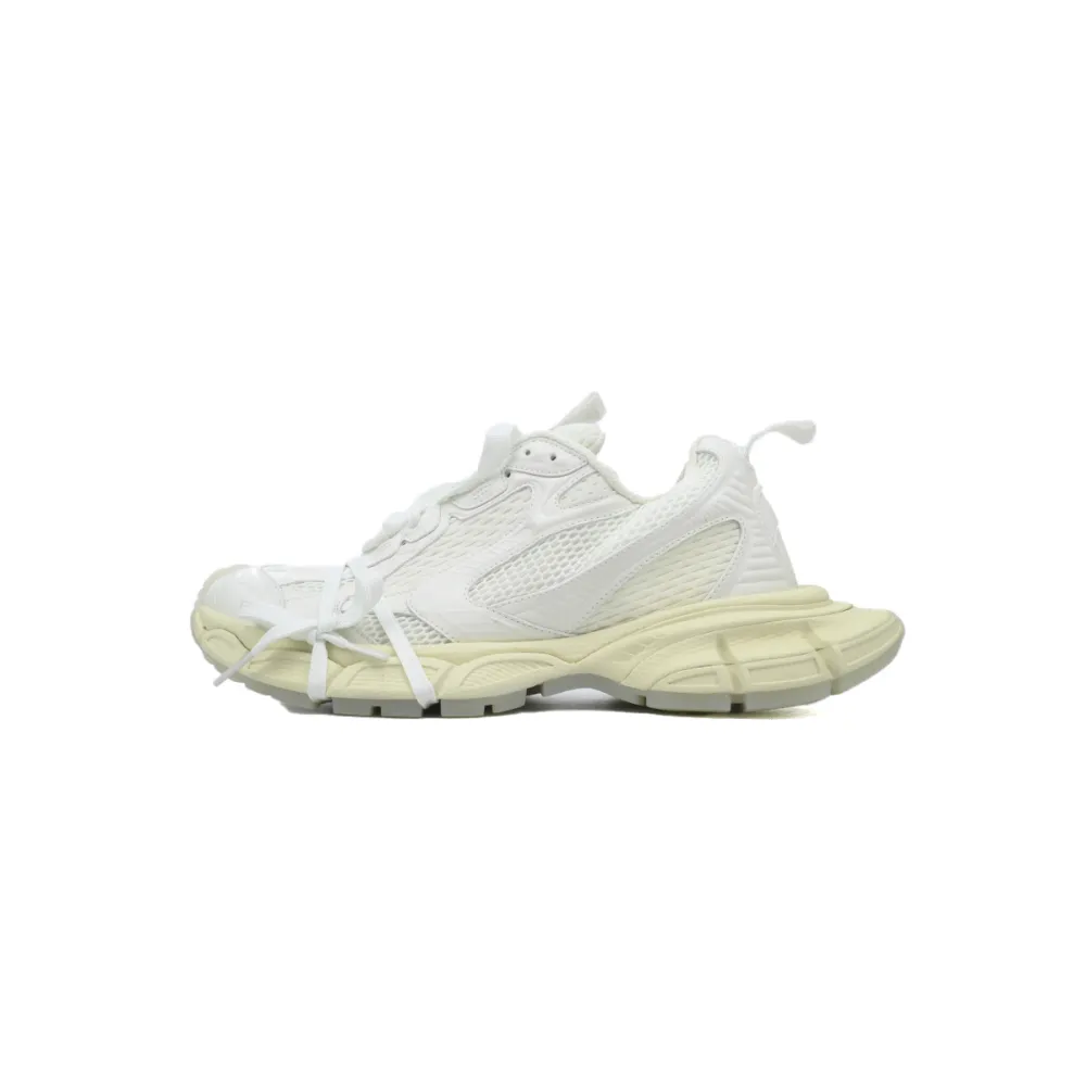 Ba*len*cia*ga 10th 3xl chunky sneakers men low-top white 734734 w3xlg 9001