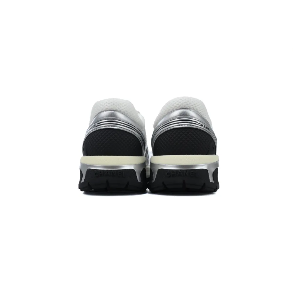 PK Chanel Silver Black
