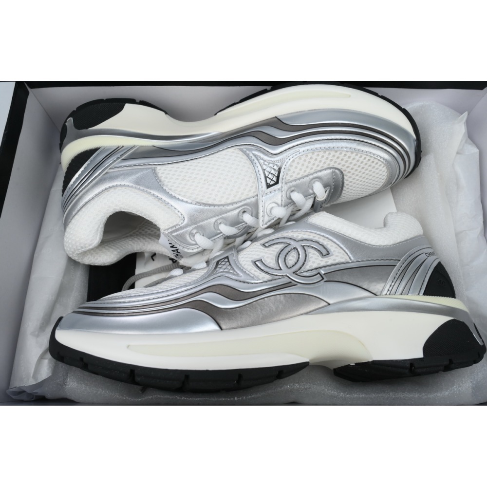 PK Chanel Silver Black